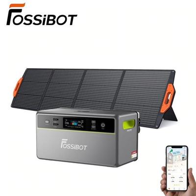 FBP1200 Solar Station for Balcony, LFP Battery 1958Wh + 200W Solar Panel, APP/Balcony/All-in-One