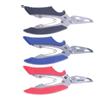 1PCS Stainless Steel Fishing Pliers Multifunctional Curved Mouth with Lure Cut Line Tool Luer Cutter for Angling