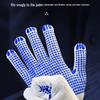 Wear-Resistant Anti-Slip Cotton Work Gloves