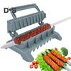 Large Kebab Maker Manual Kabob Mold Portable Barbecue Skewers Family Gathering Innovative Barbecue Mold