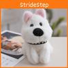 White West Highland Terrier Cute Collar Puppy Plush Doll For Kids Bedroom Decor