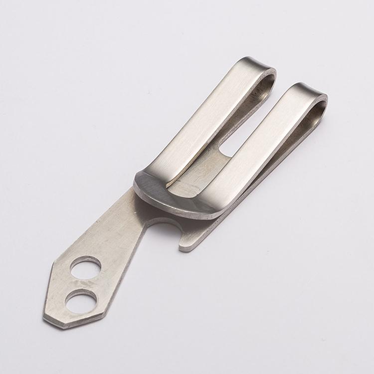 

High Quality Brass Metal Money Clips Multifunctional Stainless Steel Small Bottle Opener Key Chains Cash Clip Money Clamp Holder