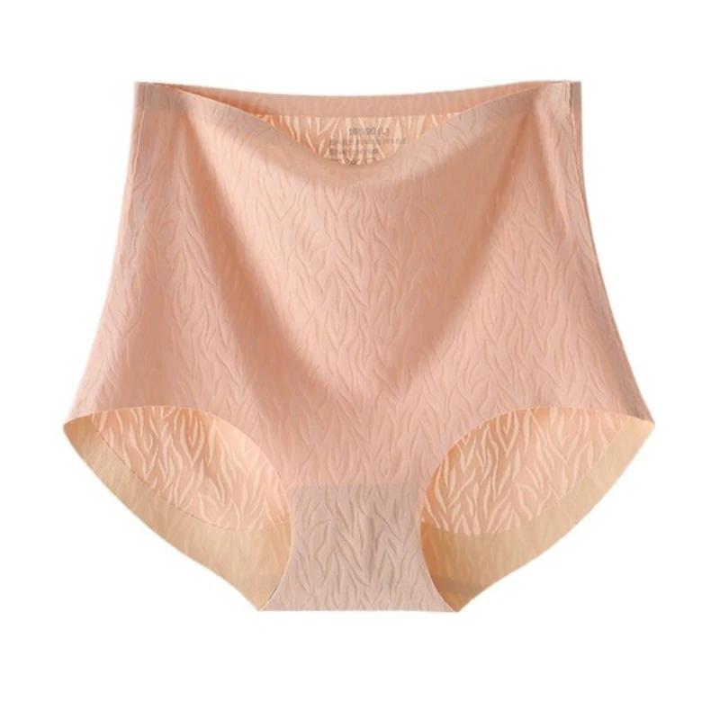 Soft Seamless Panties Breathable M-2XL Fashion High Waist Seamless Briefs Underwear High Waist Panties Women Intimates