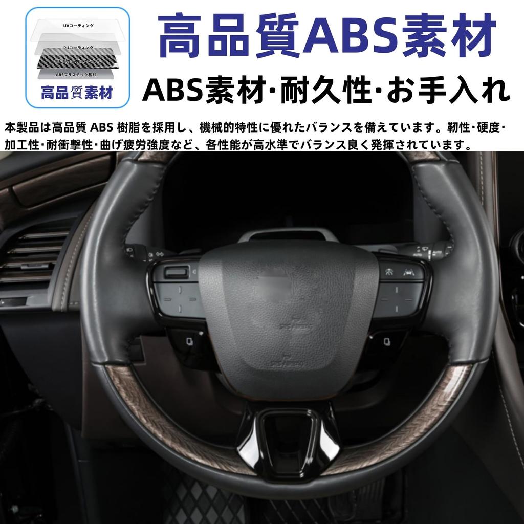 Glealcco Compatible with New Alphard/Vellfire 40 Series Accessories Steering Panel