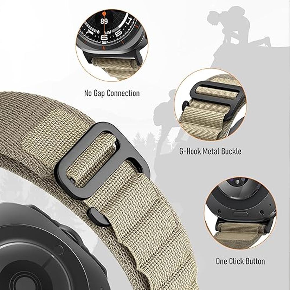 Strap For Samsung Galaxy Watch 8/8 classic/Ultra 47mm 46mm 44mm 40mm wris Alpine loop Sport Bracelet correa Galaxy watch 8 Band
