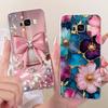 For Samsung Galaxy S8 Case SM-G950F Luxury Flowers Butterfly Painted Cover Soft Silicone Case For Samsung S8 Plus S8+ G955F Bags
