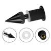 Windshield Wind Screen Spike Bolts M5 Screws Nuts Motorcycle Modification AccessoriesBlack