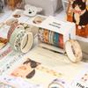 Creative cute cartoon washi tape set, butterfly, floral, geometric pattern print design, journal decoration gift masking tape