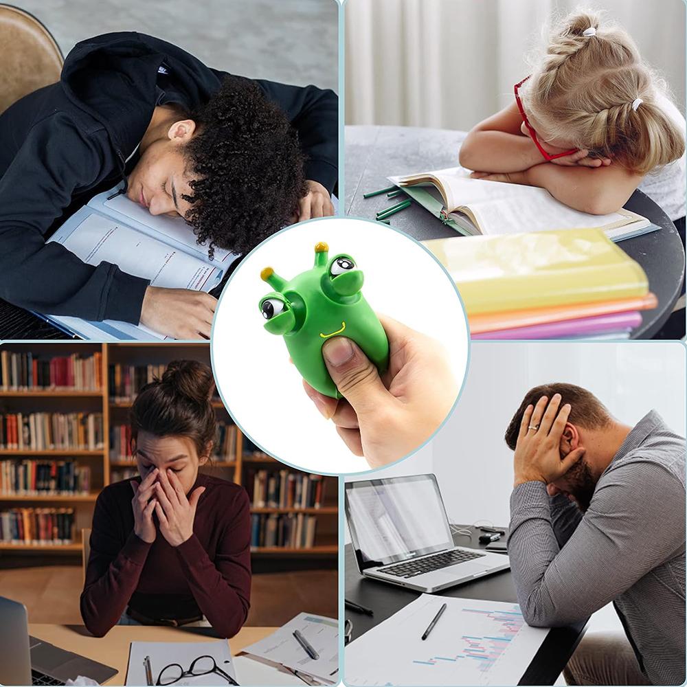 Green Bug Toys Popping Out Eyes For Anxiety, Autism Toy Christmas Birthday Gift