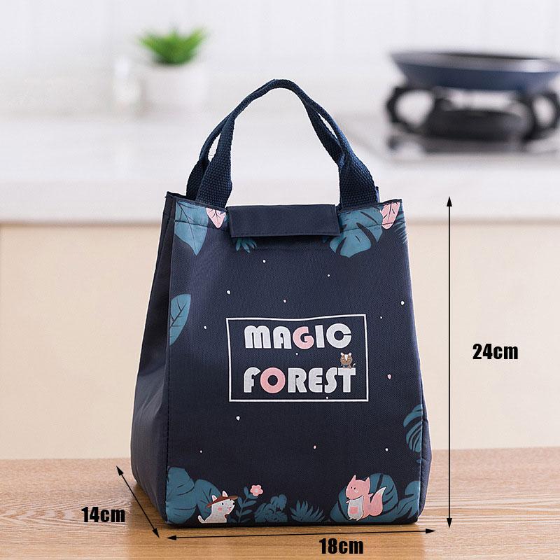 Cartoon Cooler Lunch Bag For Picnic Travel Thermal Waterproof Storage Bag