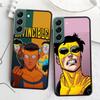 Cartoon Invincible Phone Case For Samsung Galaxy S22 S25 Ultra S21 S10 Plus S26 Edge S20 S23 S24 FE Cover Silicone Soft TPU