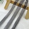 Double Row Bead Chain Metal Mesh Lace for DIY Sewing: Collar, Clothing & Pants Decoration
