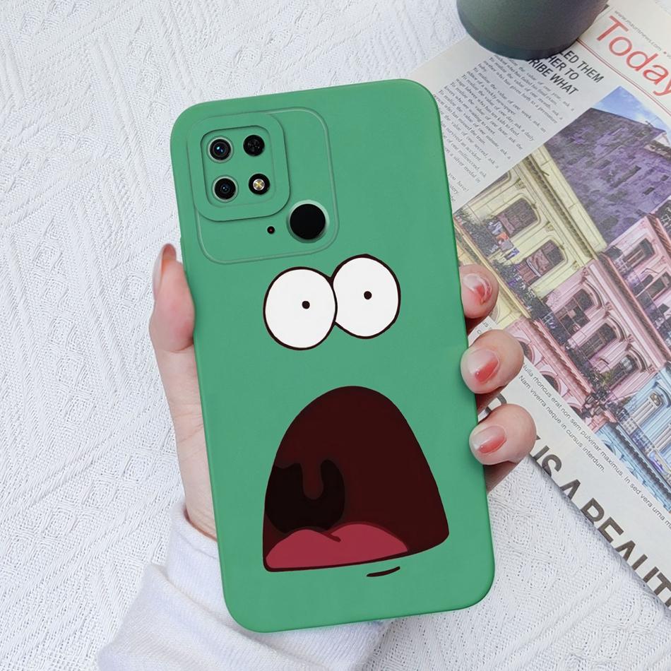 Case For Xiaomi Redmi 10C 10X 10A Sport Panda Camera Coverage Soft Liquid Silicone Cover For Redmi 10 C X A Sport Funda Bumper