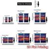 2D flat Photography Backdrop Tapestry City Skyline at Sunset 100% Polyester Festive Backdrops Perfect for Suitable for