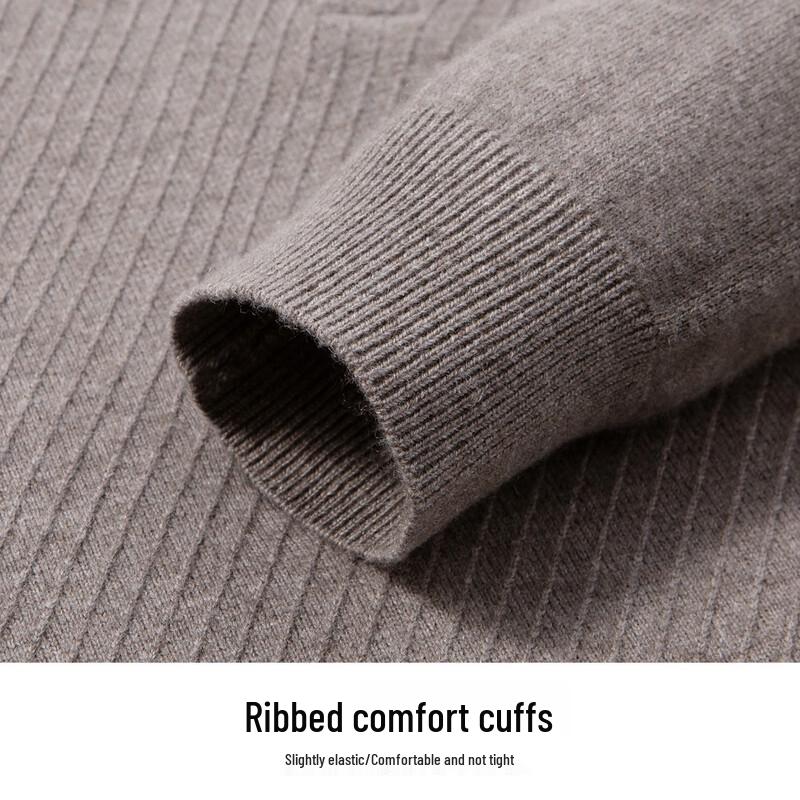 Hodo Men's Luxury Wool & Cashmere Blend Polo Sweater