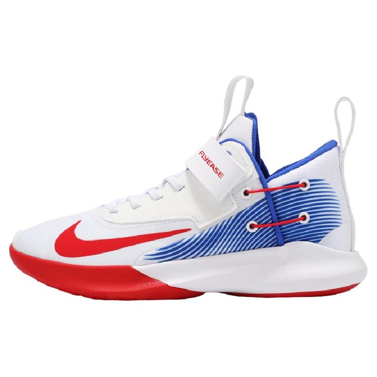 Nike Precision 4Flyease White, Red/Blue Domestic Edition Men s DC2110-161 EU 40.5