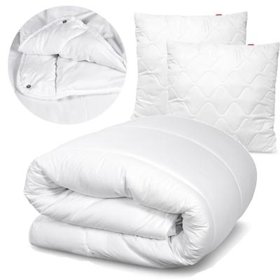 2x Pillow + Duvet 4 SEASONS Anti-allergic Microfiber Silicone Various Sizes