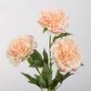 6pcs Real Touch Silk Fake Flowers Artificial Peonies Branch Hotel Decor White Flower Simulation Peony Festival Party Decoration