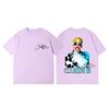 Rapper Cardi B Double Sided Print T Shirt Fashion Aesthetic Short Sleeve Tshirt Unisex Women Clothing Harajuku Hip Hop Tshirts