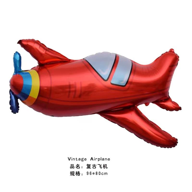 1Pc Cartoon Car Balloons Train Fire Truck Tank Engineering Car Tractor Aluminum Film Balloon Birthday Party Baby Shower Toy