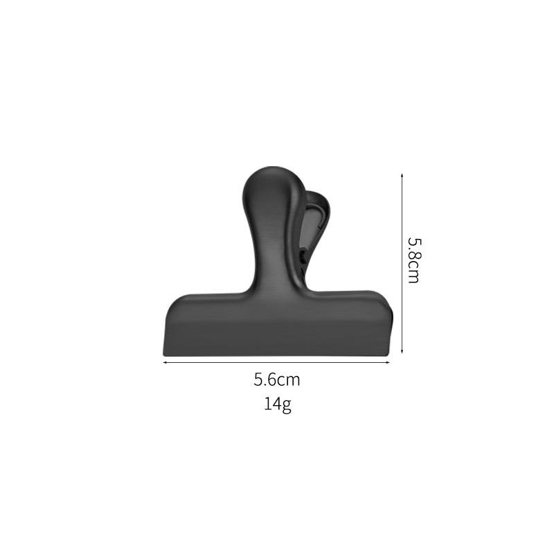 Stainless Steel T-Type Kitchen Food Sealing Clip - Moisture-Proof Freshness and Snack Bag Clip