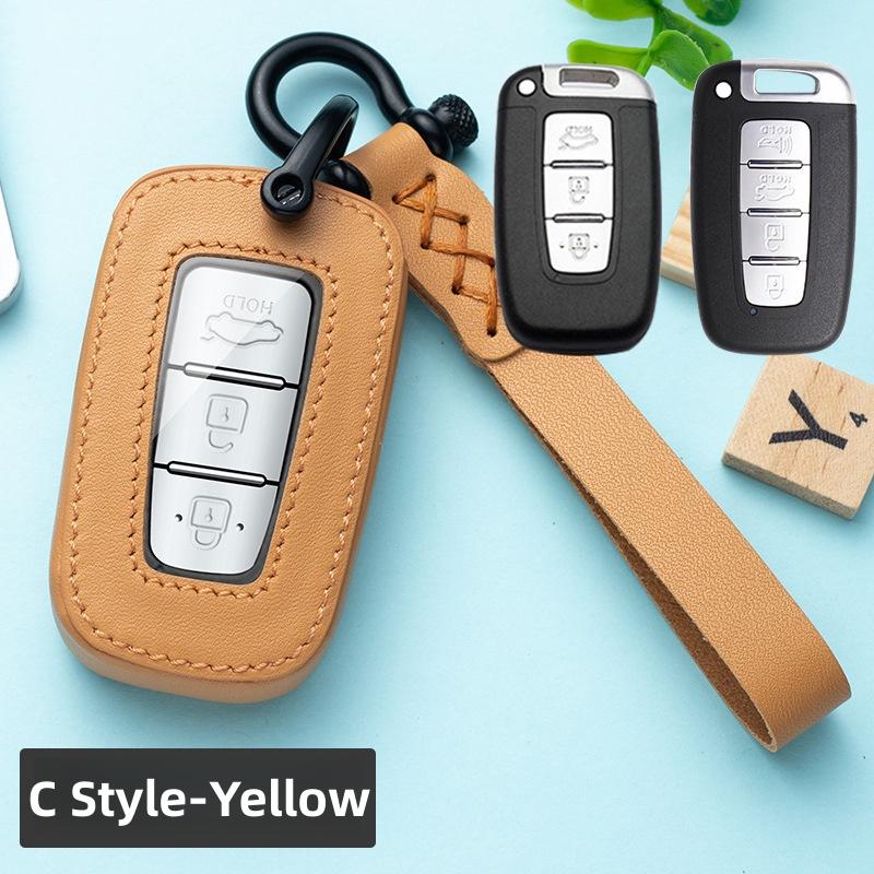 Car Key Case Cover for Hyundai Solaris HB20 Veloster SR IX35 Accent Elantra I30