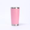 Simple 20oz Stainless Steel Vacuum Insulated Car Cup – Portable Outdoor Beer and Ice Cooler.