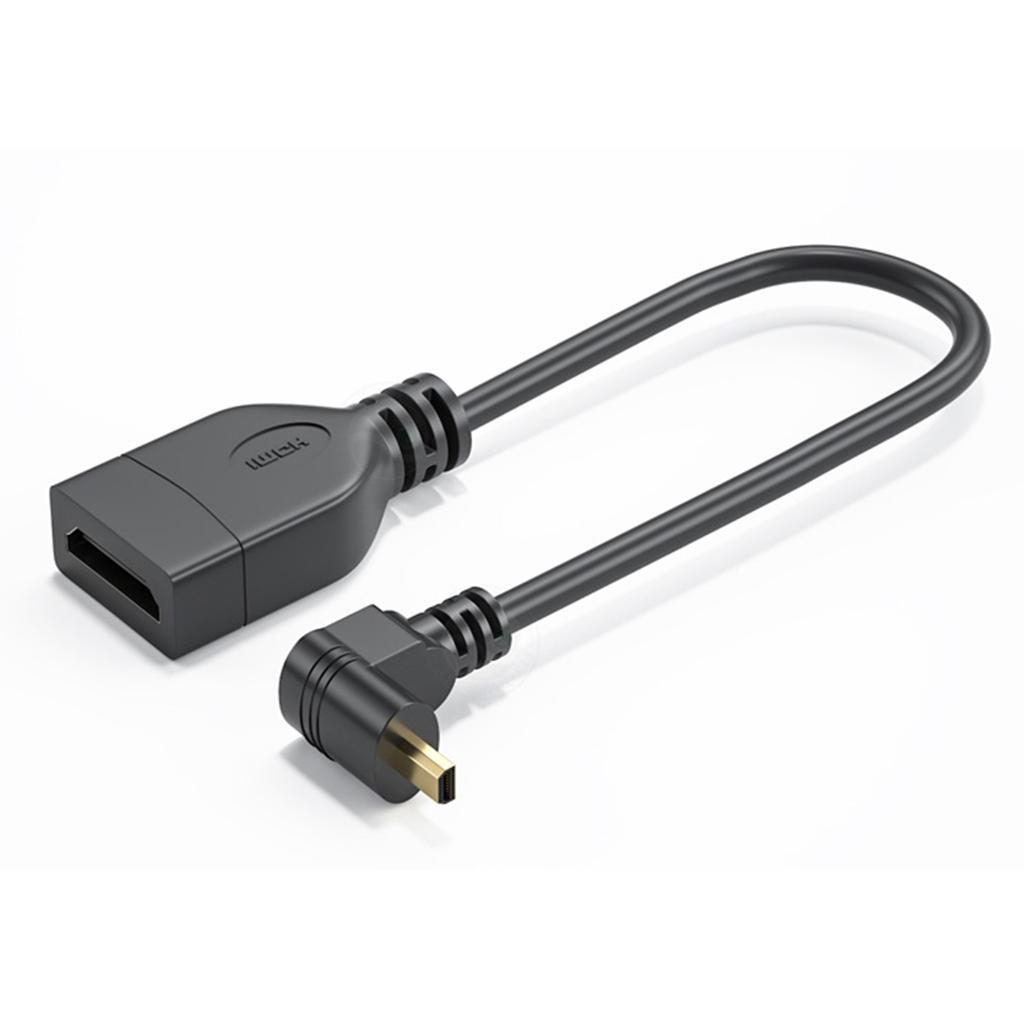 4K60hz Video Cord Micro HDMI to HDMI Cable 3840x2160P for Video Streaming Line Extension 3840x2160P