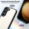 For Samsung Galaxy S23+ Case Matte Skin Touch Clear PC+TPU Shockproof Phone Back Cover