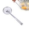 Round Long Handle Stainless Steel Colander Oil Filter Fried Food Grid Scoop
