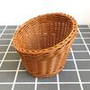 Rattan Fruit Baskets Storage Basket Woven Serving Basket Decorative Baskets for Kitchen Counter Organizer Easter Party Supplies