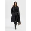Lucky Chouette Long Down Jumper Black Lqucw25400
