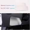 Stainless steel Inside Door Handle Bowl Cover Trim Frame Decoration For Volkswagen T-Roc TROC 2017-2022 Inner Car Accessories