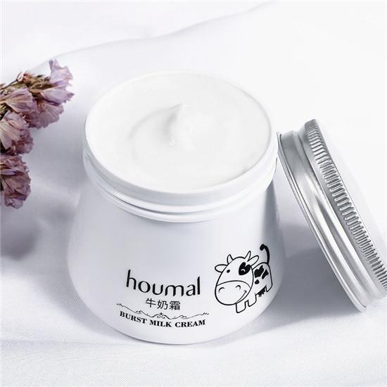 Mleczny Krem Nawilżający Przeciwzmarszczkowy Wybielający Przeciwstarzeniowy Odżywczy Skóra Sucha Uroda Pielęgnacja Twarzy