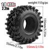 1/10 Scale Climbing / 1/8 Scale Universal 2.2-Inch Tires - H8H Easy-Control RC Big Warrior Tires