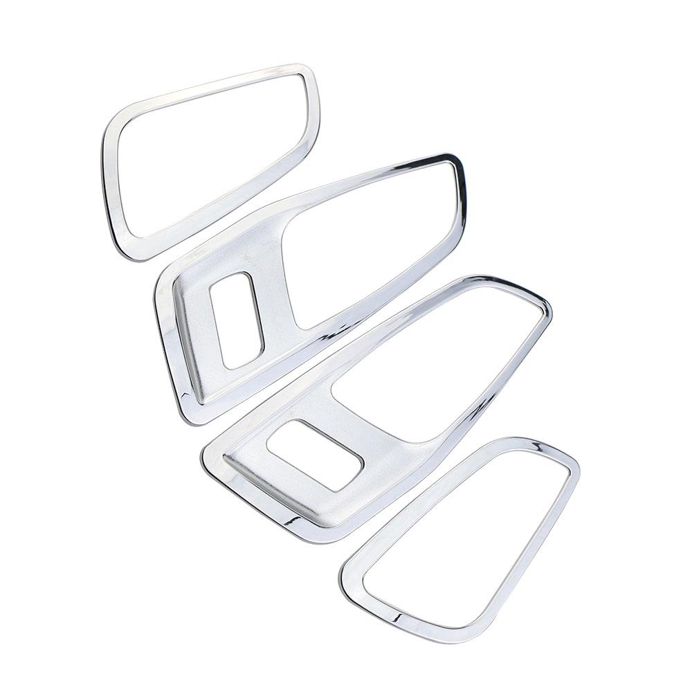 For Ford Kuga Escape 2016 2017 2018 2019 Inner Door Handle Cover Frame Decoration Sticker Trim Styling Interior Accessories
