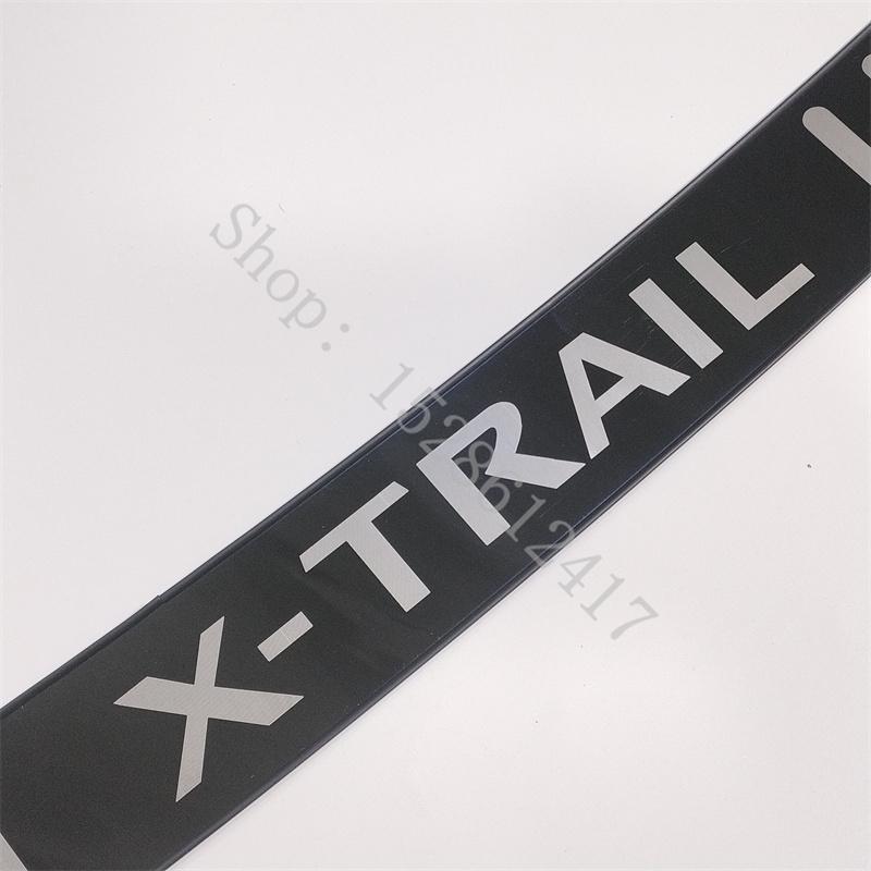 Car styling For Nissan X-Trail X Trail T32 2014~ Scuff Plate/Door Sill Rear Bumper Protector Sill Trunk Tread Plate Trim