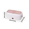 Self Heating Lunch Box Rechargeable Stainless Steel Leak Proof 800ml Food Warmer Lunch Box For Men Women Kids Home Kitchen