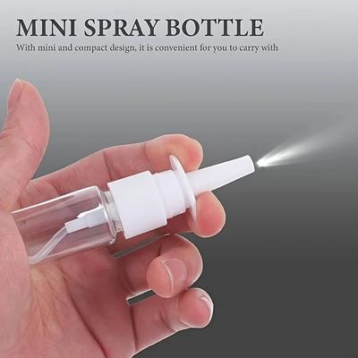 5Pcs Mini Refillable Fine Mist Spray Bottles Portable Travel Vials For Perfume Essential Oil Cosmetic Liquid
