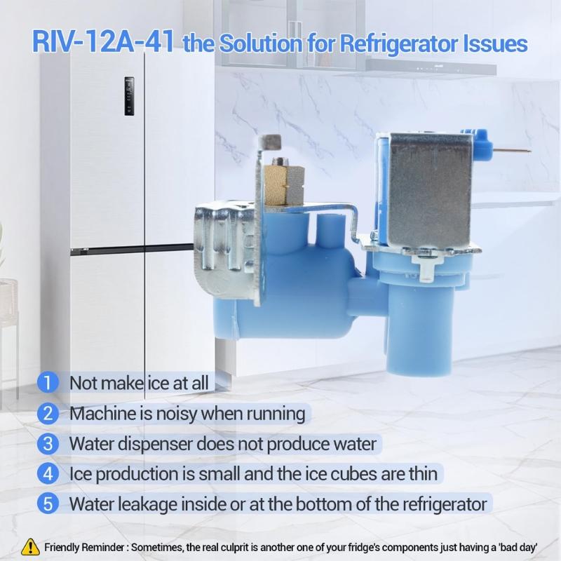 Universal Refrigerator Water Inlet Valves DA62-00914B Ice Maker Parts for Easy Installation and Quick Repair Enduring