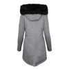 Women's Fashion Fleece Hooded Coat Lamb Wool Cotton Padded Warm Winter Coat