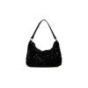 Spring New Sequined Design Women's Underarm Bag Temperament Soft Handle Sparkly Banquet Bag Classic Zip Up Lady Shoulder Bag