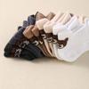 10/5 PCS Cartoon Bear Head Socks, Children's Cute Classic Bear Middle Socks, Learning Step Socks, Versatile Breathable Children's Socks