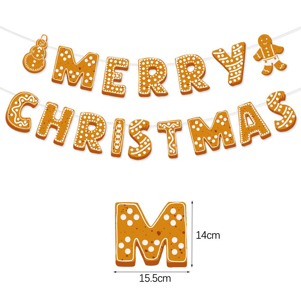 Christmas Door Hanging Pendant Xmas Paper Banner Drop Ornaments Santa Claus Snowman Xmas Cars Merry Christmas Decorations 2023