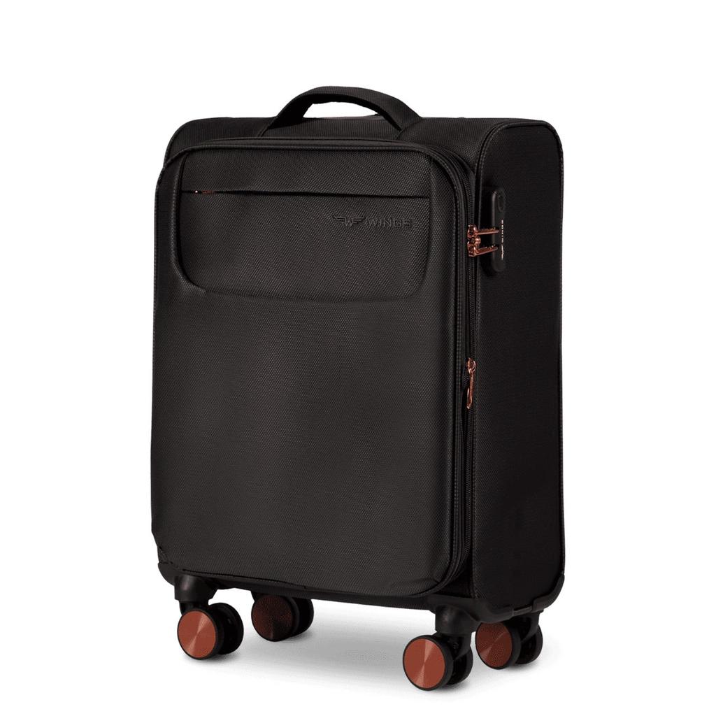 Walizka Miękka Kabinowa Tern Wings 20" Black