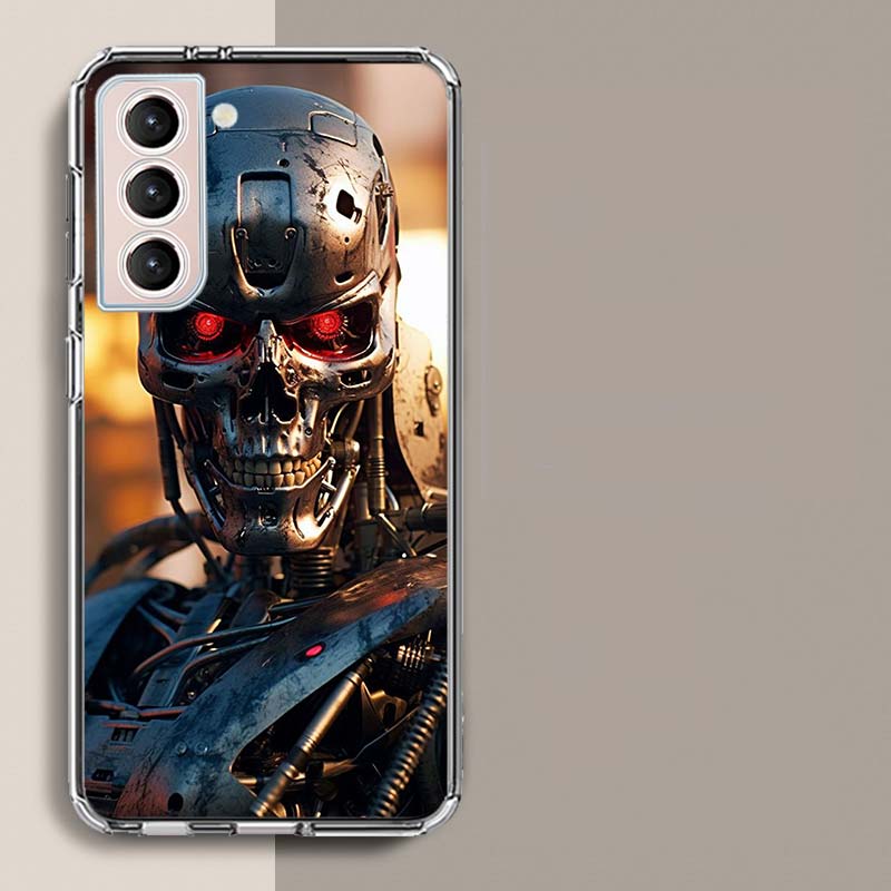 Arnold Schwarzenegger Terminator Phone Case For Samsung Galaxy S25 Edge S24 S23 FE S21 S20 S10 Plus S22 S26 Ultra Cover Clear Ca