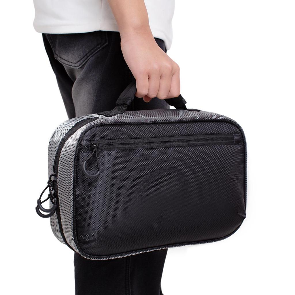 Kylebooker Köder Tasche Utility Binder Tackle Lagerung Tasche Angeln Weichen Köder Binder Blau, Schwarz