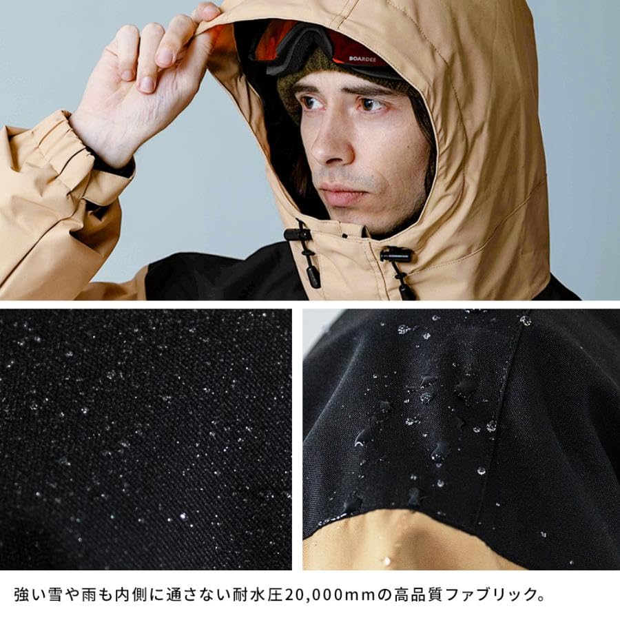 BOARDEE Snowboard Jacket Men's (BD24IFOT02M)