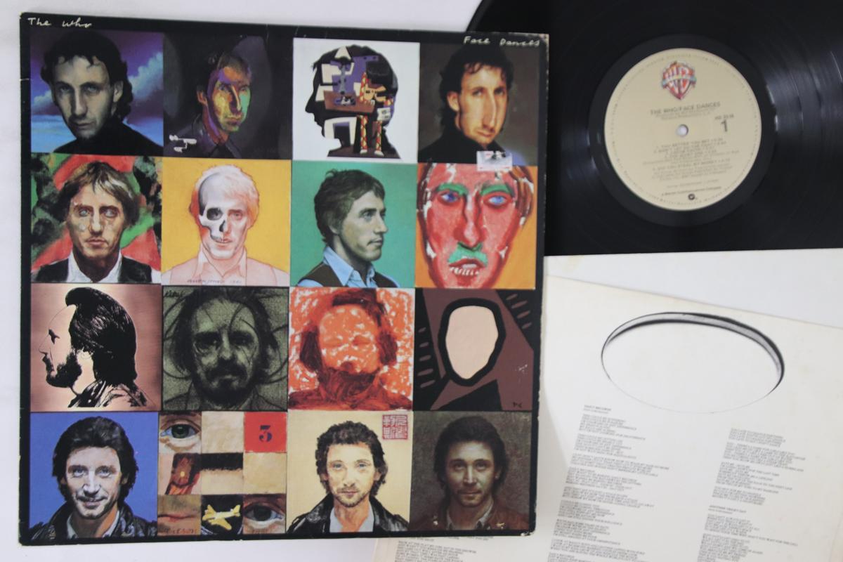

LP Record WHO - Face Dances HS3516 WARNER BROS 1981 US Rock Used