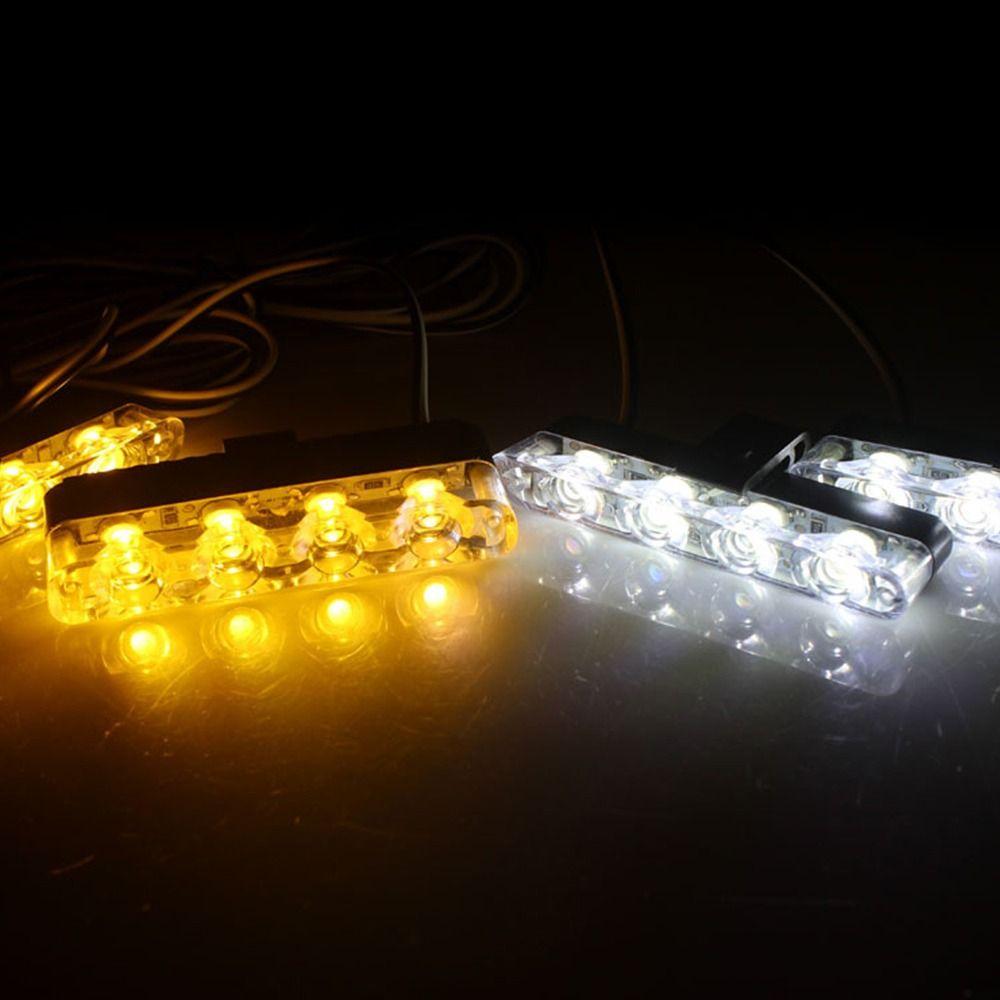 Police Light Flash Signal Warning Lamp Car Led Light Auto Position Lamps Emergency Strobe Light